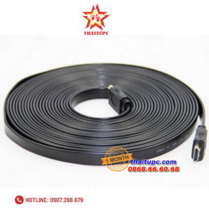 Cable HDMI 1.4 (20m) YHB-120 Đen Dẹp