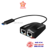 cap-usb-3-0-2-ports-lan-unitek-y-3463 - ảnh nhỏ  1