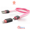 unitek-y-c440a-cap-usb-2-0-sang-microusb-kem-chuyen-doi-microusb-sang-lightning - ảnh nhỏ  1