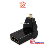 dau-doi-micro-hdmi-k-hdmi-l-unitek-y-a-010 - ảnh nhỏ  1