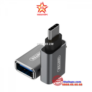 ĐẦU ĐỔI TYPE-C -> USB 3.0 UNITEK (Y-A 025CGY)