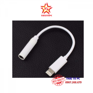 ADAPTER CHUYỂN TỪ LIGHTNING SANG TAI NGHE 3.5MM CHO IPHONE 7