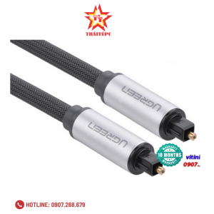 Cáp audio quang (Toslink, Optical) 3M Ugreen 10541 vỏ nhôm