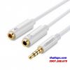 cap-chia-3-5mm-ra-1-dau-audio-va-1-dau-microphone-ugreen-10789 - ảnh nhỏ 2