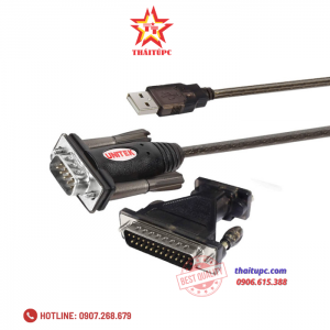 Cáp chuyển USB 2.0 sang COM 9 Chính hãng Unitek (Y - 105 A)