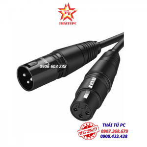 CÁP NỐI DÀI MICROPHONE XLR 3M CHÍNH HÃNG UGREEN 20711 CAO CẤP