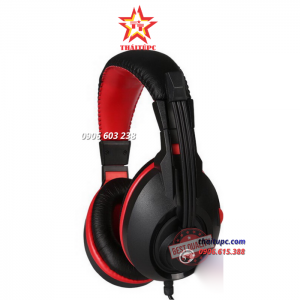 Tai nghe chụp tai Marvo HG8929 thiết kết 1 jack cắm cả micro và phone