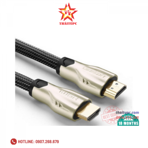 Cáp HDMI 10M Ugreen bọc lưới, chống nhiễu chính hãng 11195